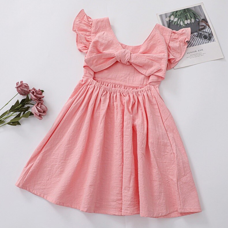 Little Lullaby Lane - Summer Backless Dress