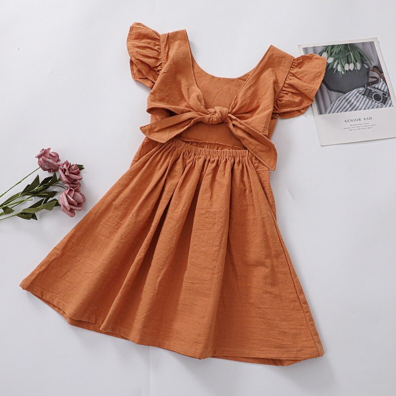 Little Lullaby Lane - Summer Backless Dress
