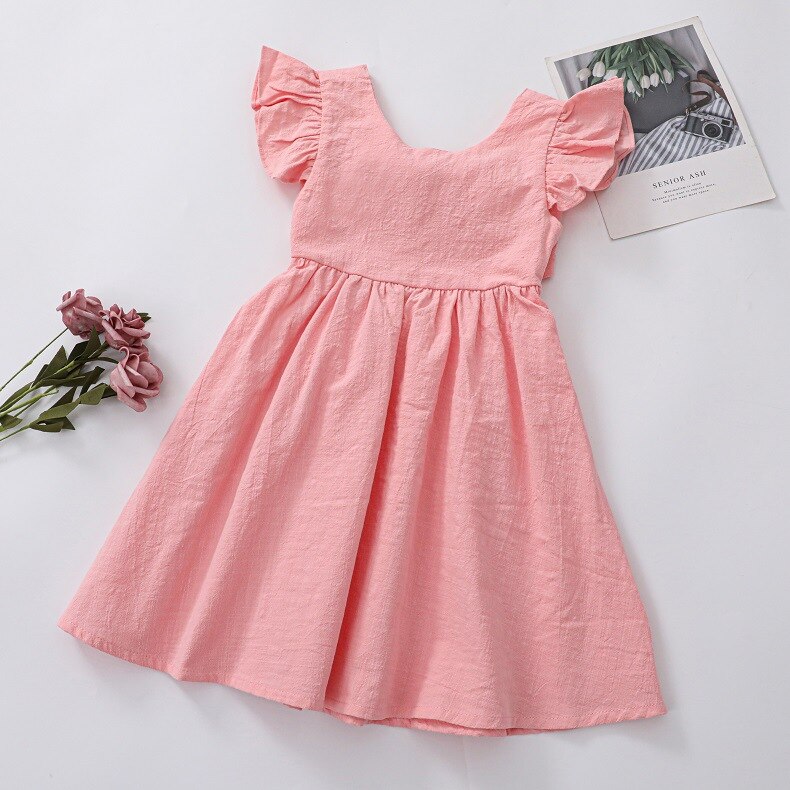 Little Lullaby Lane - Summer Backless Dress