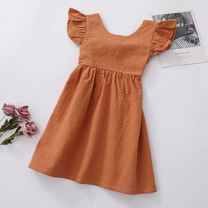 Little Lullaby Lane - Summer Backless Dress