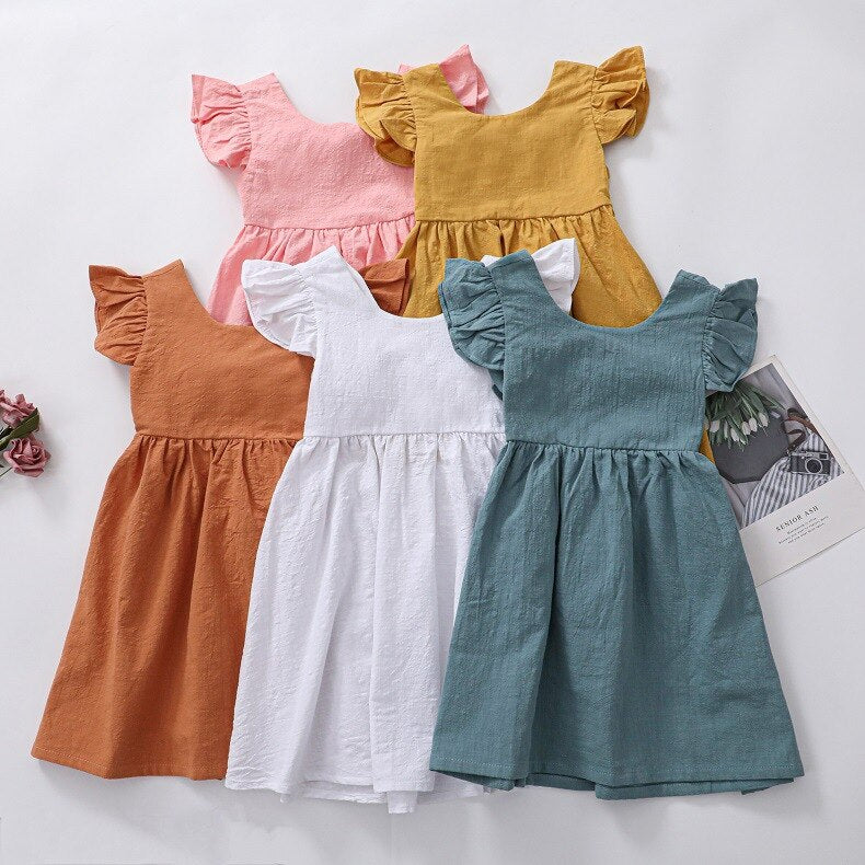 Little Lullaby Lane - Summer Backless Dress