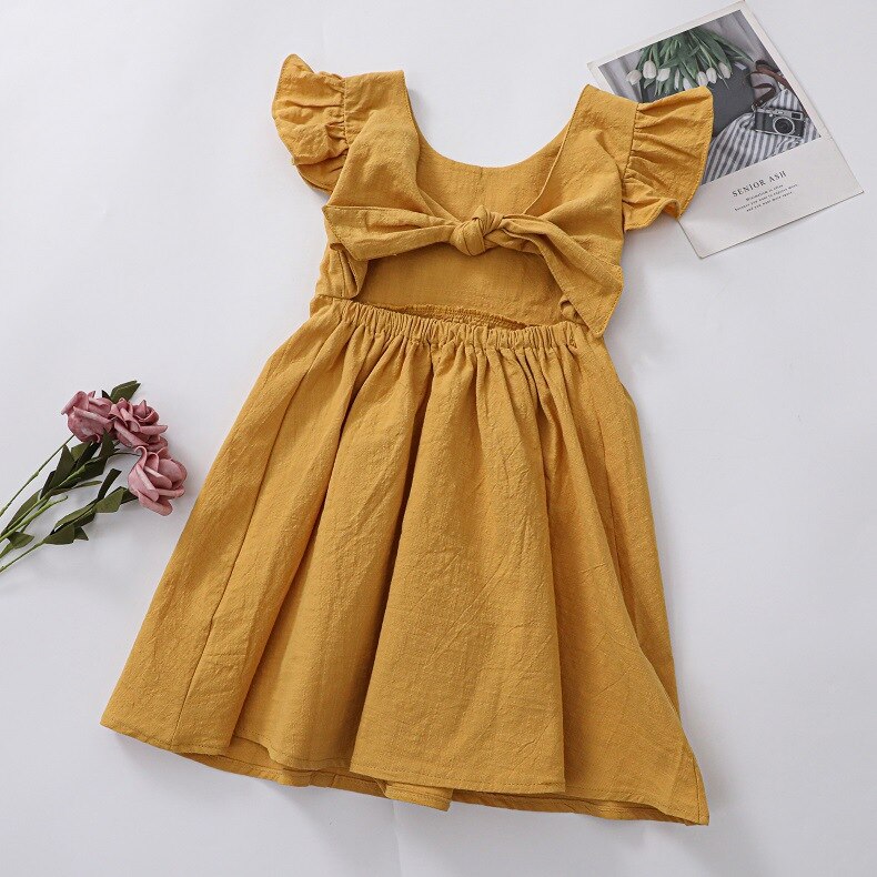 Little Lullaby Lane - Summer Backless Dress