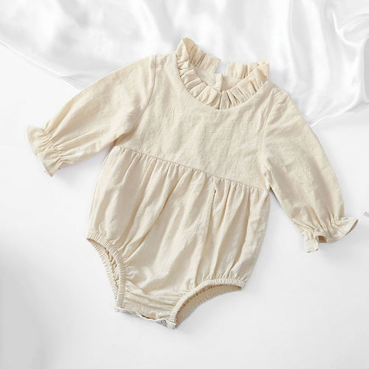 Little Lullaby Lane - Long Sleeve Baby Rompers